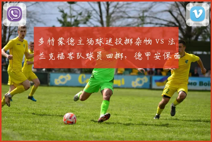 多特蒙德主场球迷投掷杂物 vs 法兰克福客队球员回掷,德甲安保面临失控风险